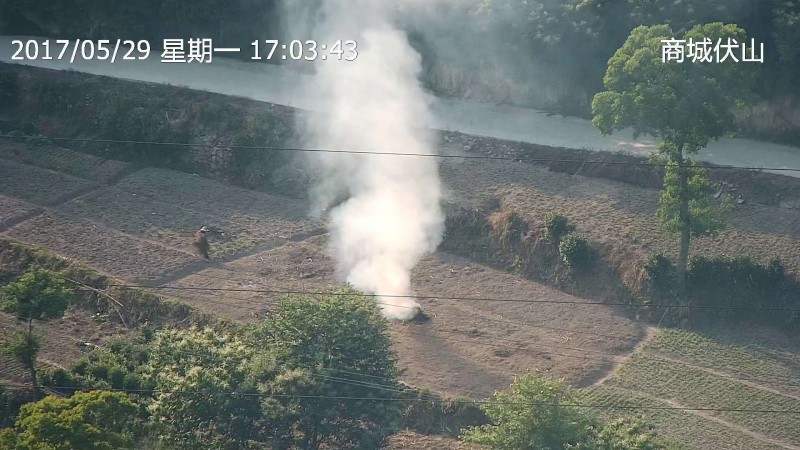 藍天衛士火點抓拍取證