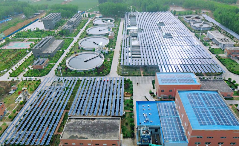 光伏發(fā)電2--鄭州市航空港區(qū)第二污水處理廠水務(wù)光伏發(fā)電項(xiàng)目