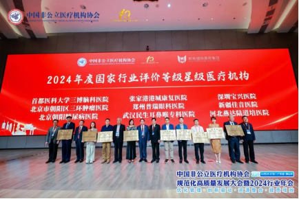 喜訊！AAA+五星，鄭州普瑞眼科醫院榮獲中國非公立醫療機構協會2024年度“雙評”標桿單位！220